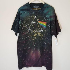Pink Floyd T Shirt. Tie die. Black. New. XL